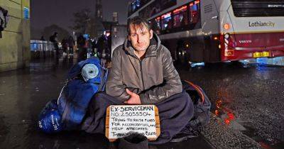 Homeless Scots ex-soldier sleeping on streets after flat destroyed in fire - www.dailyrecord.co.uk - Scotland - Beyond