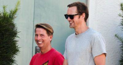 Alexander Skarsgard Hangs Out with Close Friend Jack McBrayer in L.A. - www.justjared.com - Los Angeles