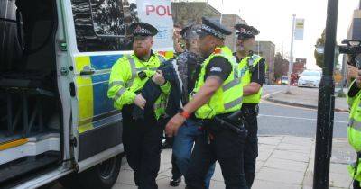 Man, 53, arrested to 'prevent breach of peace' at demonstration for Palestine in Bury - www.manchestereveningnews.co.uk - Manchester - county Garden - Israel - Palestine