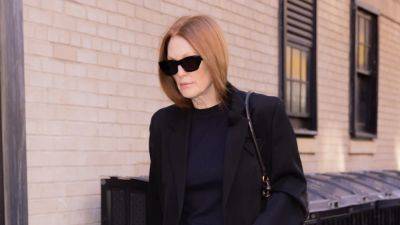 Julianne Moore Shows Why Straight Jeans and Adidas Sneakers Are the Perfect Fall Fit - www.glamour.com - New York - Adidas