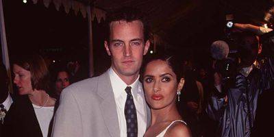 Salma Hayek Pays Tribute to Former Co-Star Matthew Perry After His Sudden Death - www.justjared.com - county Rush