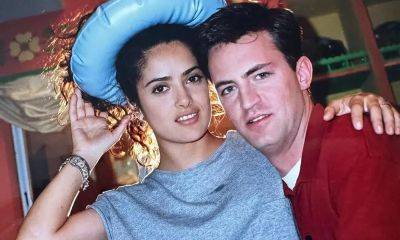 Salma Hayek shares emotional tribute after Matthew Perry’s tragic death: ‘My friend’ - us.hola.com - city Perry - county Rush