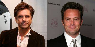 John Stamos Shares a Sweet Story About Matthew Perry From the Set of 'Friends' - www.justjared.com
