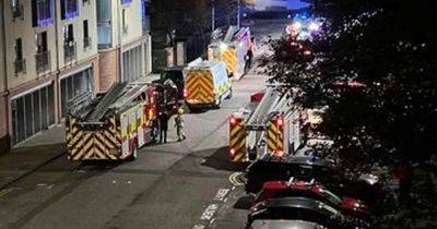 Emergency crews scramble to Edinburgh flats amid ongoing incident - www.dailyrecord.co.uk - Scotland - city Irvine