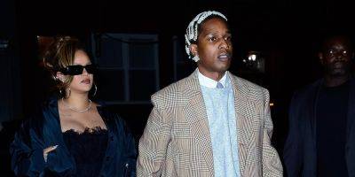 Rihanna & A$AP Rocky Dine at Carbone for His 35th Birthday! - www.justjared.com - New York