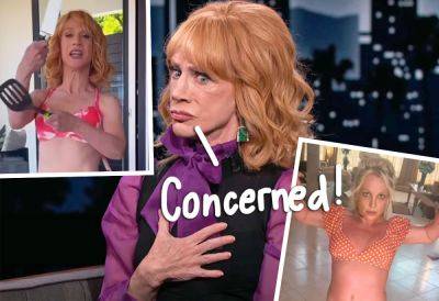 Kathy Griffin TROLLS Britney Spears Knife Video -- And Says Singer Is 'Too Free' Post-Conservatorship?! Damn! - perezhilton.com - Las Vegas