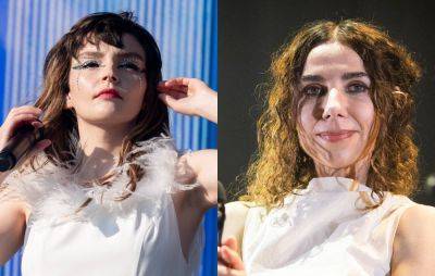 Watch Chvrches’ Lauren Mayberry cover PJ Harvey’s ‘Down By The Water’ with Lo Moon - www.nme.com - Britain - Scotland - Los Angeles - USA - Birmingham - Madrid - Eu - Ohio - Berlin - city Amsterdam - city Prague - city Vienna - city Manchester, Britain