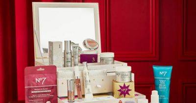 Boots £149 No7 beauty advent calendar with £315 worth of free products - full contents list - www.dailyrecord.co.uk - Beyond