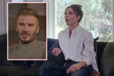 LOLz! Watch David Beckham Stop Victoria From Lying About Growing Up 'Working Class'! - perezhilton.com