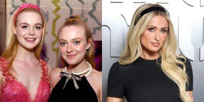 Elle & Dakota Fanning to Produce TV Adaptation of Paris Hilton's Memoir - www.justjared.com