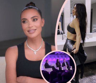 Kim Kardashian Ripped Her Latex Pants & Exposed Her Entire Butt During Speaking Engagement! - perezhilton.com - Miami