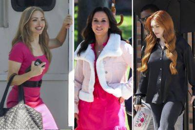 ‘Mean Girls’ Lindsay Lohan, Amanda Seyfried and Lacey Chabert reunite to film ad - nypost.com