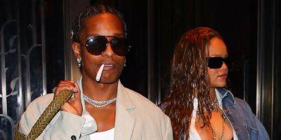 A$AP Rocky & Rihanna Step Out to Celebrate His Birthday in Jersey City! - www.justjared.com - New York - Jersey