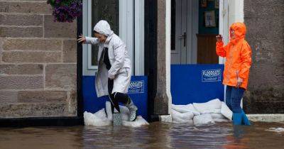 Scotland weather chaos LIVE as stations flooded amid 'danger to life' rainfall - www.dailyrecord.co.uk - Britain - Scotland