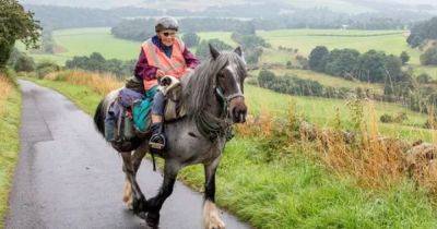 Pensioner rides pony 600 miles to Scotland every year with beloved dog in saddlebag - www.dailyrecord.co.uk - Britain - Scotland - Beyond