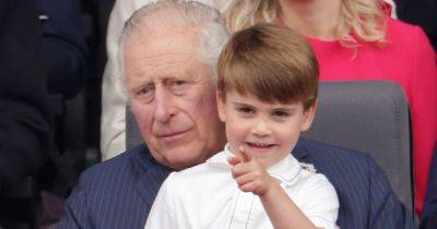 Prince Louis' special bond with granddad King Charles - cute nicknames and funny pictures - www.ok.co.uk - county Arthur - Charlotte - George - Ghana