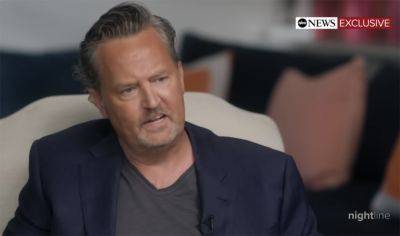 Matthew Perry Didn't Want To Be A Bachelor -- But Had Trouble Finding A Woman ‘He Could Trust’ - perezhilton.com - USA - county Johnson - county Rush - Beyond