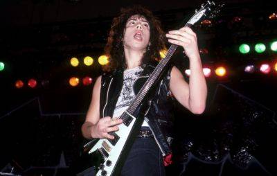 Metallica’s Kirk Hammett and Epiphone launch 1979 Flying V guitar - www.nme.com - USA - county Gibson - Beyond