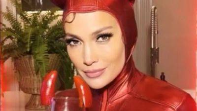 Jennifer Lopez Served an Uncharacteristically Spicy and Innuendo-Laced Halloween Treat - www.glamour.com