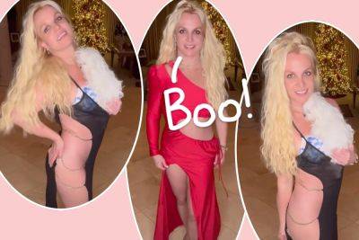 Britney Spears Loses Underwear For Trio Of Halloween Outfits! Look! - perezhilton.com