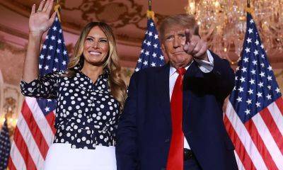 Melania and Donald Trump attended Halloween party at Mar-a-Lago - us.hola.com