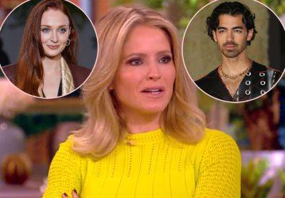 The View’s Sara Haines BLASTS Joe Jonas For Feeling It’s ‘Too Soon’ For Sophie Turner To Move On! - perezhilton.com