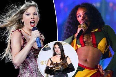 SZA, Taylor Swift, Olivia Rodrigo and more flex girl genius in 2024 Grammy noms - nypost.com
