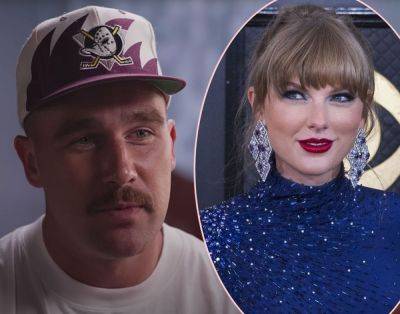 Travis Kelce Lands In Buenos Aires For Taylor Swift's Eras Tour -- But She Had To POSTPONE Her Show! More Free Time! - perezhilton.com - USA - Argentina - city Buenos Aires - Kansas City