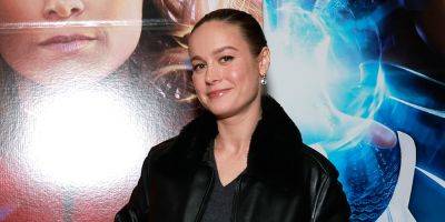 Brie Larson Surprises Fans at 'The Marvels' Screening in New York - www.justjared.com - New York - New York