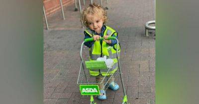'My toddler is obsessed with Asda - he has his own uniform and cries when we can't go' - www.manchestereveningnews.co.uk
