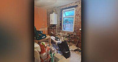 No heating, no hot water, no dignity: The shell of a house a family of four are expected to live in - www.manchestereveningnews.co.uk - Manchester