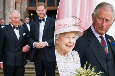 King Charles still in ‘great pain’ over Prince Harry rift, angry at ‘anguish’ he caused late Queen: report - nypost.com