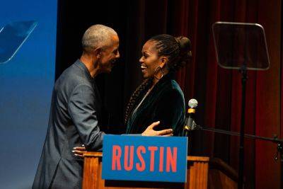 Barack Obama Celebrates SAG-AFTRA, WGA Deals During Surprise Appearance at ‘Rustin’ Screening - variety.com - USA - Columbia - city Washington, area District Of Columbia