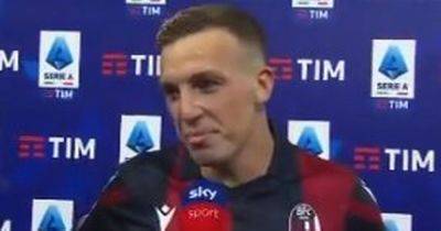 Lewis Ferguson turns heads with Italian lingo as Bologna star goes fluent during confident Serie A interview - www.dailyrecord.co.uk - Britain - Scotland - Italy - Norway - county Lewis - city Ferguson, county Lewis - county Clarke