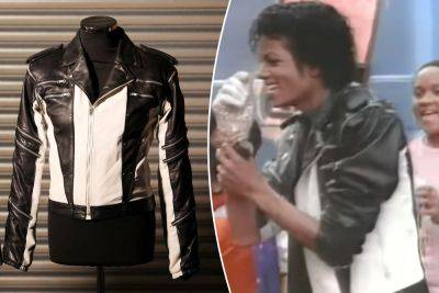 Jacket worn by Michael Jackson in 1984 Pepsi commercial sells at auction for more than $300,000 - nypost.com - London - Jackson
