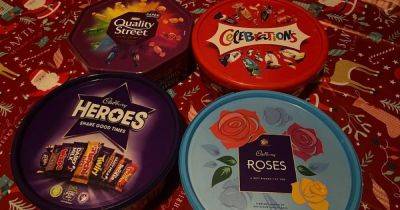 We counted every chocolate in Quality Street, Roses, Celebrations and Miniature Heroes tubs and we felt fobbed off by one - www.manchestereveningnews.co.uk - Manchester - Santa