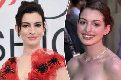 Anne Hathaway, 41, was told her ‘career would fall off a cliff’ at age 35 - nypost.com