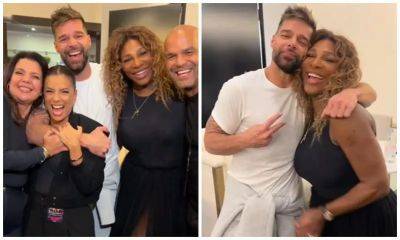 Serena Williams has a blast with Eva Longoria at Ricky Martin, Enrique Iglesias and Pitbull concert - us.hola.com - Los Angeles - Miami - Washington - Seattle - city Vancouver