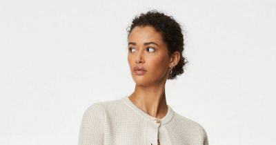 Marks and Spencer fans swap jumpers for 'elegant' £35 Chanel-inspired cardigan that doubles up as a winter jacket - www.manchestereveningnews.co.uk