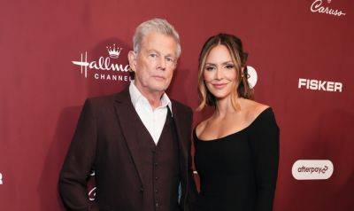 Katharine McPhee & David Foster Ring in the Holiday Season with The Grove Christmas Tree Lighting! - www.justjared.com - Los Angeles - New York