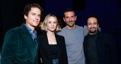 Bradley Cooper, Carey Mulligan, & Matt Bomer Get Support From Big Stars at 'Maestro' NYC Screening - www.justjared.com - New York