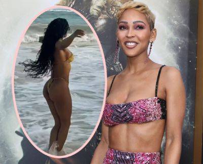Meagan Good Shuts Down Brazilian Butt Lift Speculation While Flaunting The Booty She 'Worked Hard For'! - perezhilton.com - Brazil