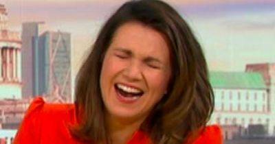 GMB Susanna Reid's floaty £30 River Island dress is a 'vision in red' for winter - www.manchestereveningnews.co.uk - Britain