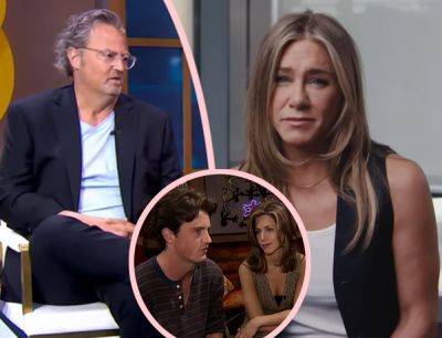 Jennifer Aniston Shares Emotional Tribute To ‘Little Brother’ Matthew Perry: ‘You Always Made My Day’ - perezhilton.com