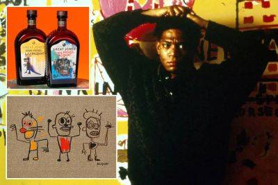 Basquiat friends slam his sisters for putting his art on welcome mats, booze - nypost.com - city Downtown