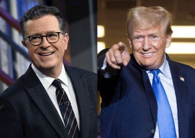 Stephen Colbert calls Donald Trump a “fascist” in impassioned speech - www.nme.com - USA