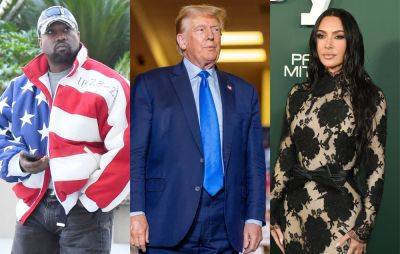Donald Trump hits out at “world’s most overrated celebrity” Kim Kardashian while touting Kanye West - www.nme.com - USA