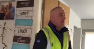 Scots dad's reaction to Christmas decorations being put up in November goes viral - www.dailyrecord.co.uk - Scotland - Beyond