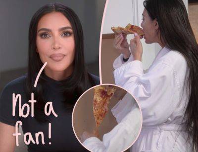 Kim Kardashian Doesn’t Like CHEESE On Her Pizza?!?! - perezhilton.com - USA - New York - county Story