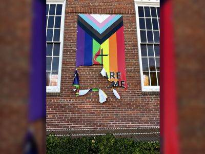 Gay Pride Banner Ripped Off Bethesda Church - www.metroweekly.com - county Williams - city Georgetown